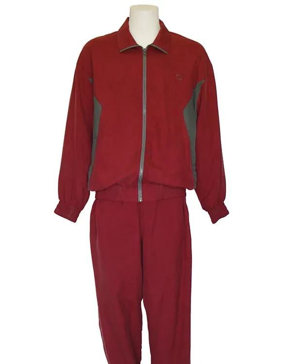 The Sopranos Tony Sirico Maroon Tracksuit - Image 2