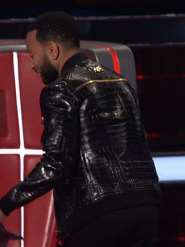 The Voice John Legend Crocodile Jacket - Image 4