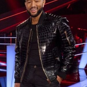 The Voice John Legend Crocodile Jacket