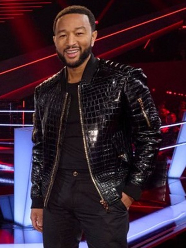 The Voice John Legend Crocodile Jacket