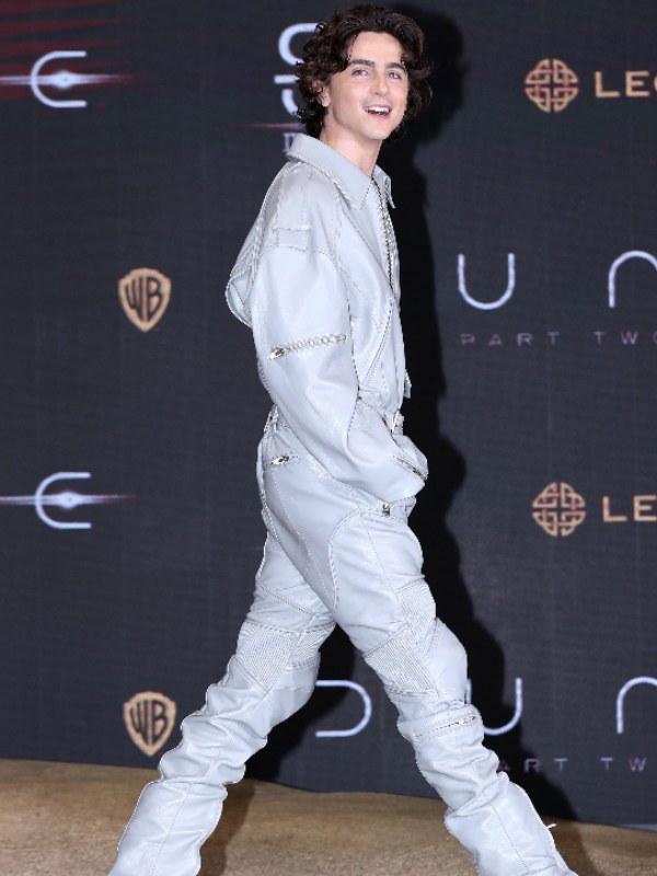 Timothée Chalamet Dune Part Two press conference Jumpsuit - Image 3