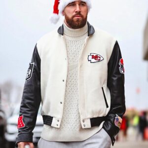 Kansas City Travis Kelce Chiefs Varsity Jacket