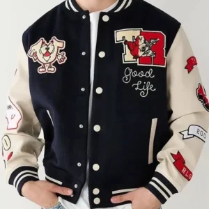 True Religion Varsity Jacket