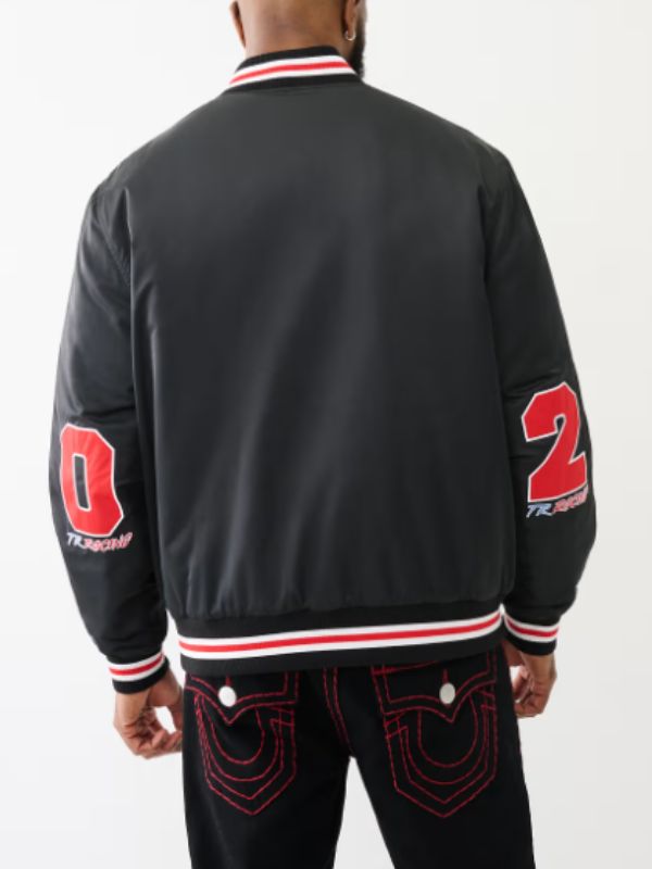 True Religion Racing Bomber Jacket - Image 3