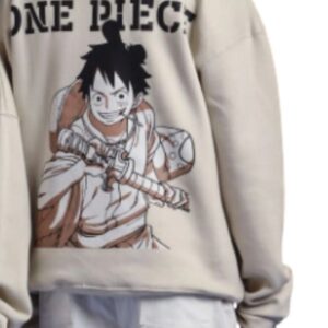 Luffy One Piece Oversized Hoodie