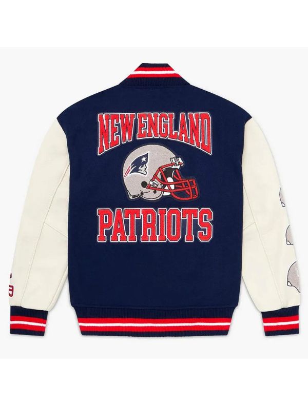 OVO x NFL New England Patriots Varsity Jackets - Image 3