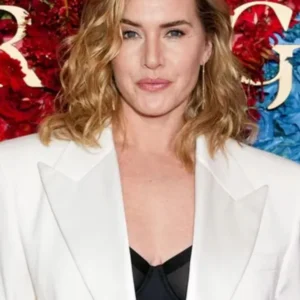The Regime Kate Winslet White Blazer