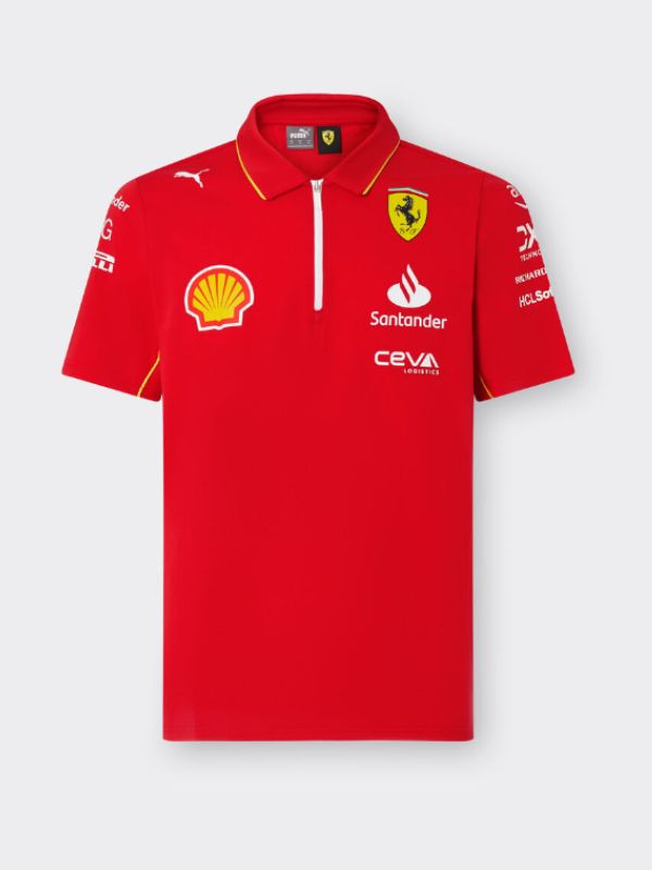 Scuderia Ferrari Racing Team Red Shirt - Image 2