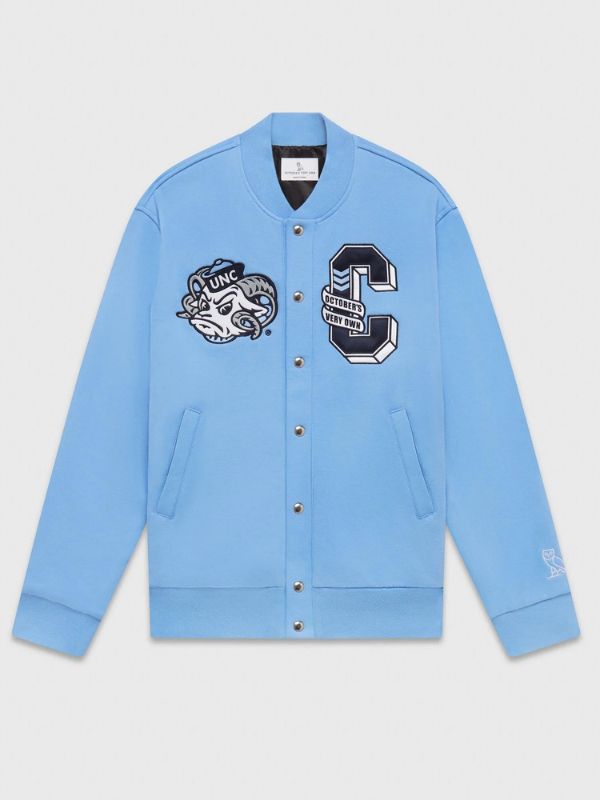 OVO UNC Tar Heels Varsity Jacket - Image 3
