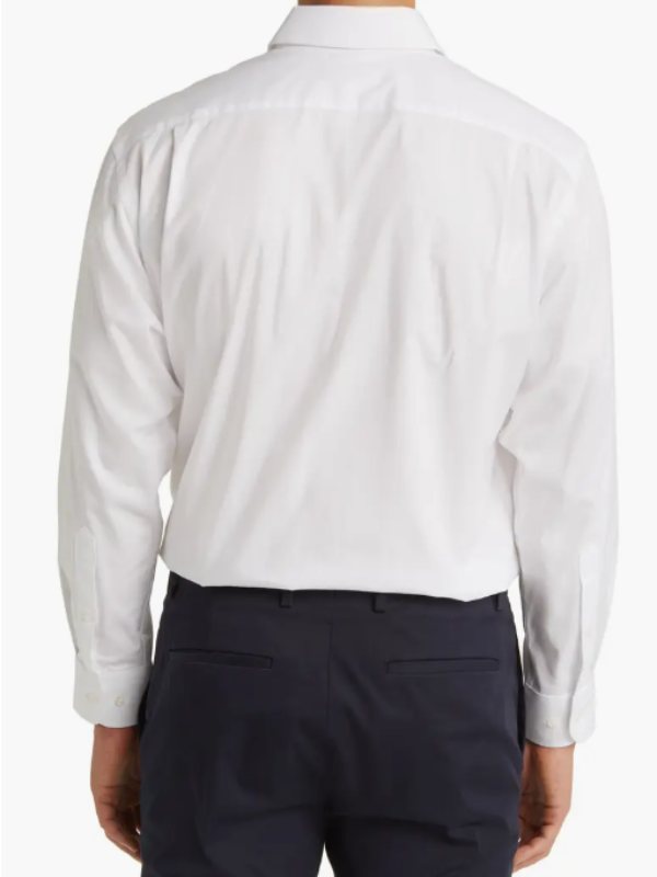 Dress Shirt Plain White - Image 4