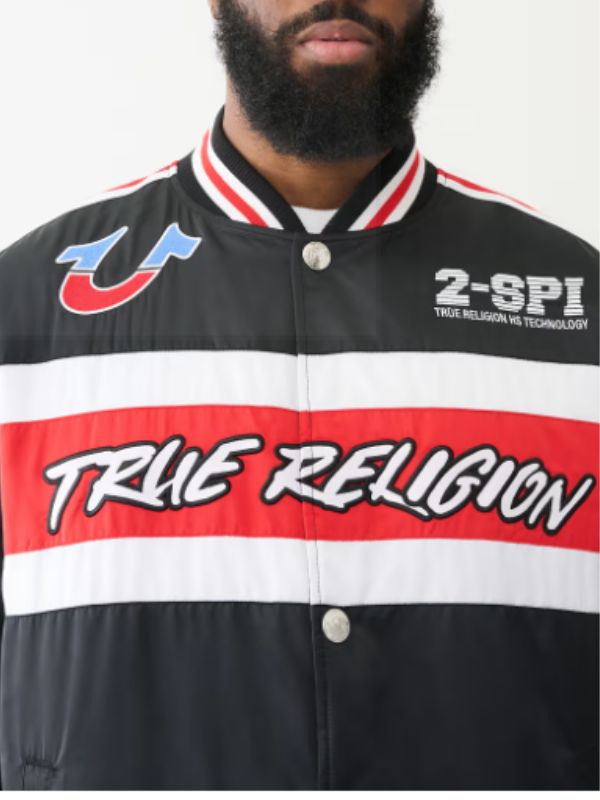 True Religion Racing Bomber Jacket - Image 2