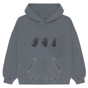 Grey Hands Hoodie