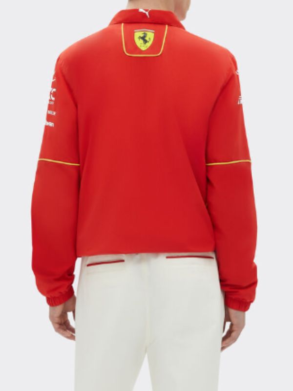 Scuderia Ferrari Red Soft Shell Jacket - Image 2