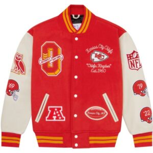 OVO NFL Red Kansas City Chiefs Jacket