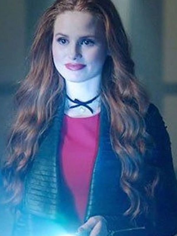 Riverdale Cheryl Blossom Pleated Jacket - Image 4