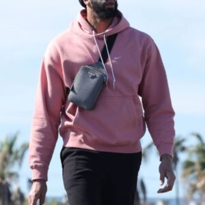 Anthony Davis Pink Hoodie