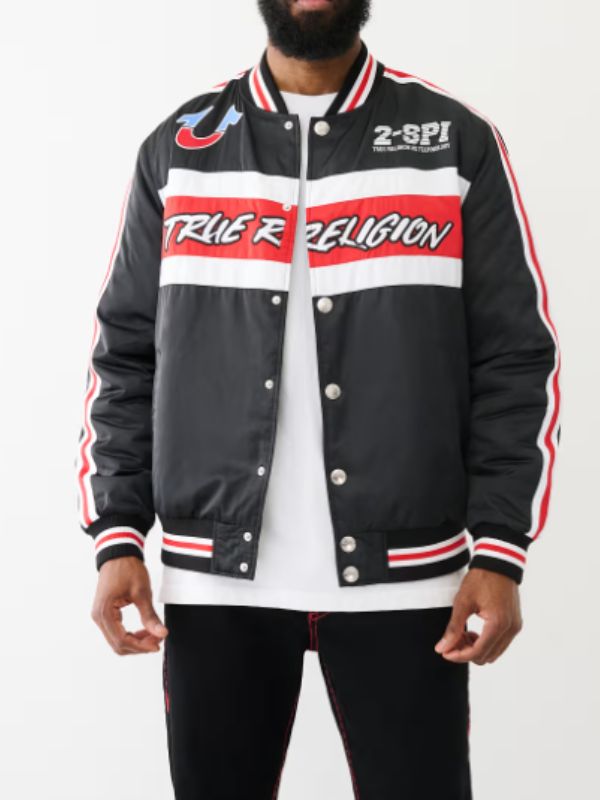 True Religion Racing Bomber Jacket