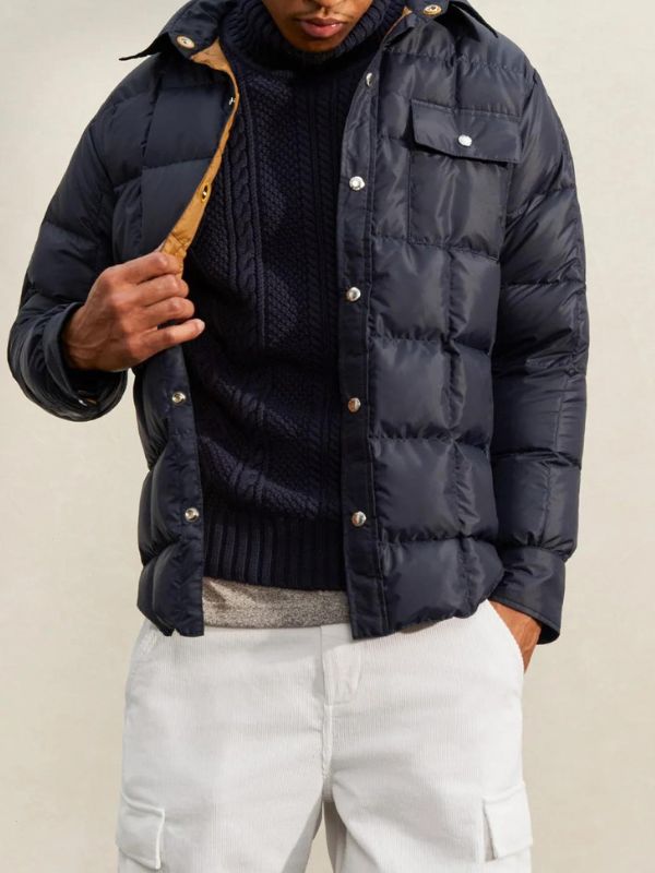 OVO Crescent Down Works Down Shirt - Image 3