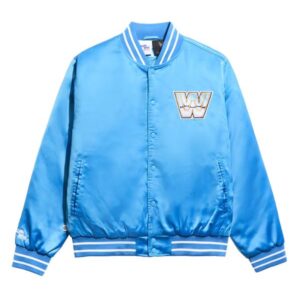 WWE OG Legends Blue Satin Jacket