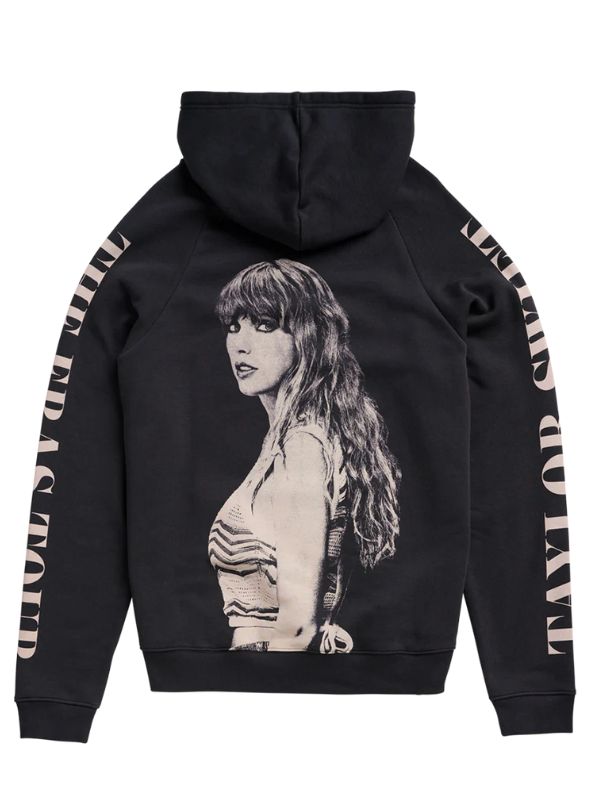 Taylor Swift The Eras Tour Black Hoodie