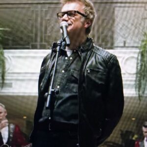 Berlin 2023 Damian Black Leather Jacket