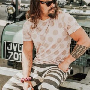 Jason Momoa Polka Dot Tee Shirt