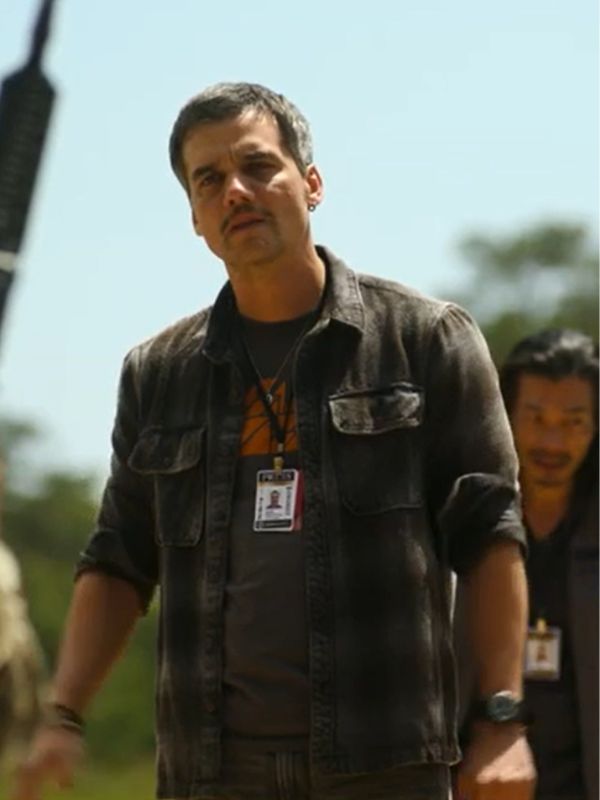 Wagner Moura Civil War 2024 Plaid Shirt