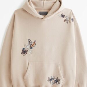 Abercrombie Camo Light Brown Hoodie