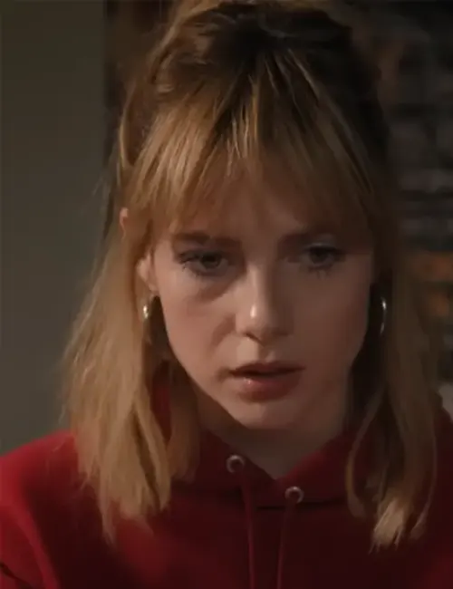 The Greatest Hits Lucy Boynton Red Hoodie - Image 3