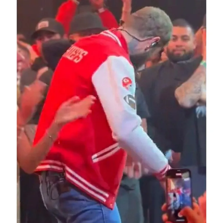 Super Bowl Post Malone Chiefs Jacket - Image 4