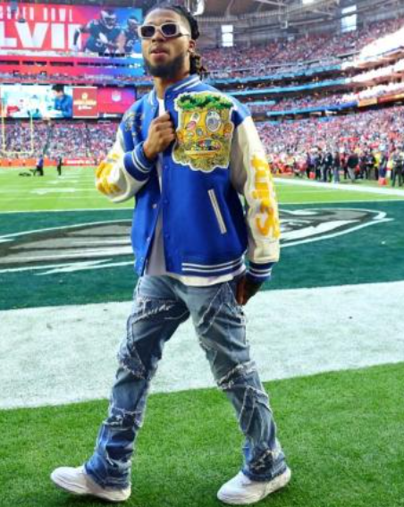 Damar Hamlin Varsity Jacket - Image 5
